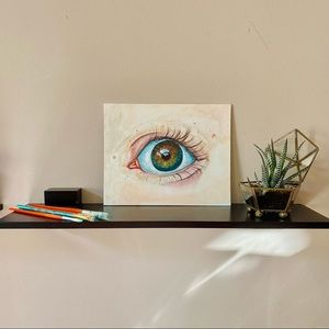 Watercolor Eye Study